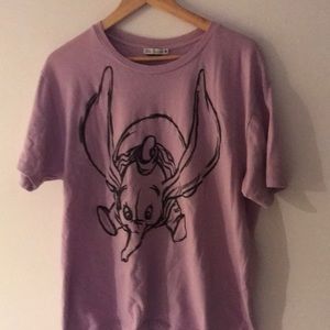 Disney classics Dumbo purple Zara tee high quality material!